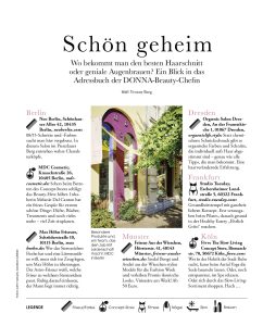 Geheimtipps Frisöre in Berlin